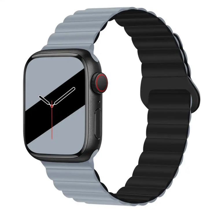 Apple Watch Siliconen band - Obsidian black